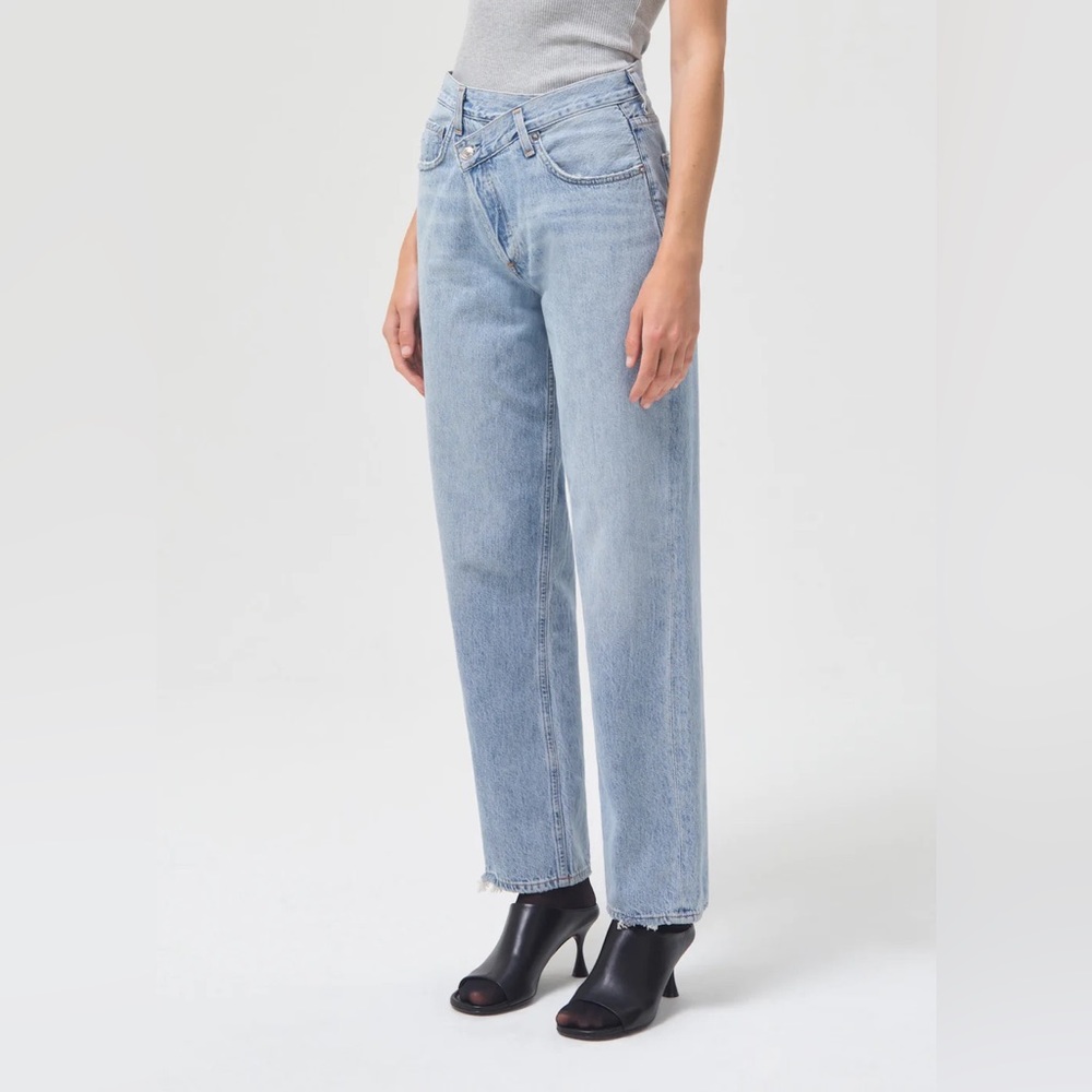 CRISS CROSS UPSIZED JEAN AGOLDE IN SUBURBIA